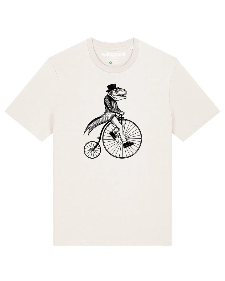 Watapparel T-Shirt T-Rex auf Fahrrad