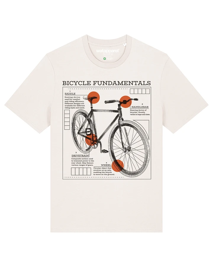 Watapparel T-Shirt Fahrrad Grundlagen