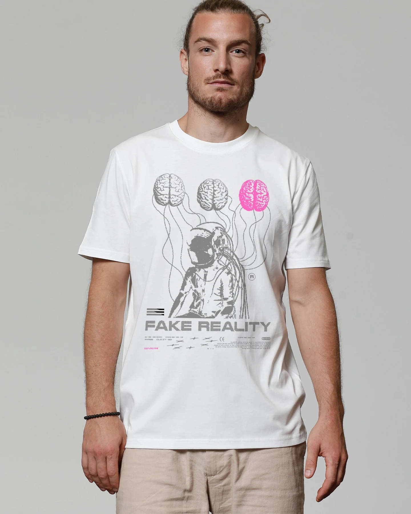 Watapparel T-Shirt Fake Reality – Ansicht 2
