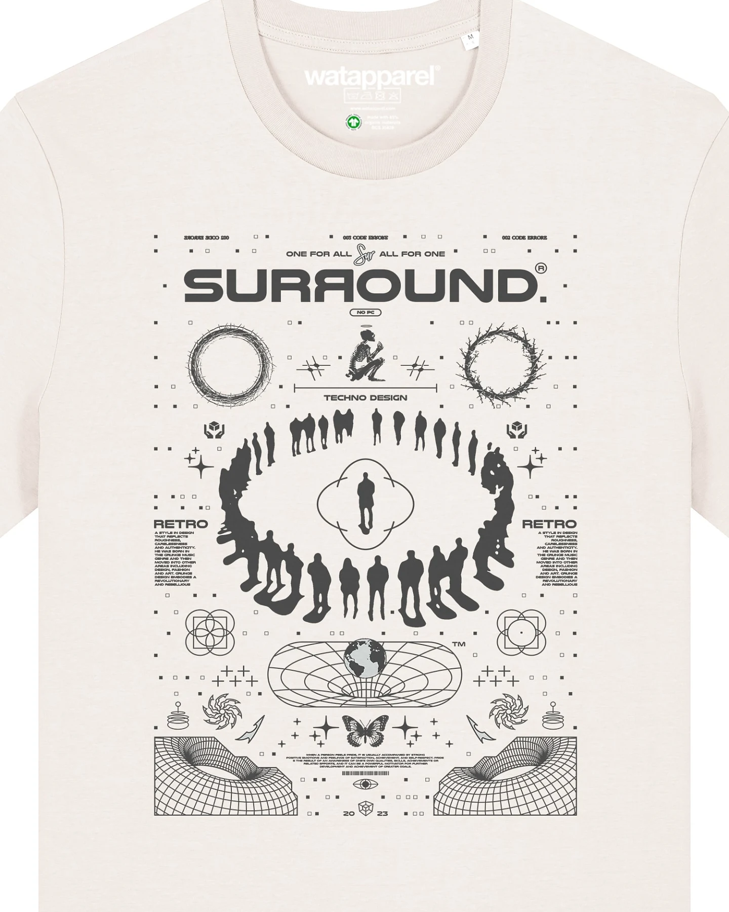 Watapparel T-Shirt Surround – Ansicht 3