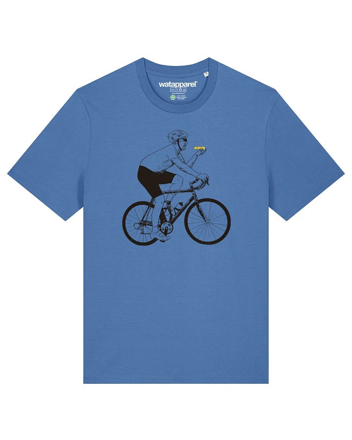 Produktseite: Watapparel T-Shirt Fahrrad und Pizza