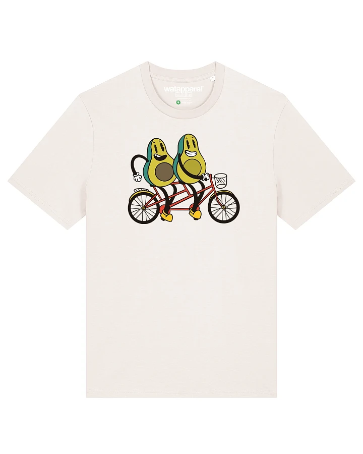 Produktseite: Watapparel T-Shirt Avocado Fahrrad