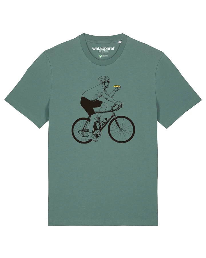 Produktseite: Watapparel T-Shirt Fahrrad und Pizza