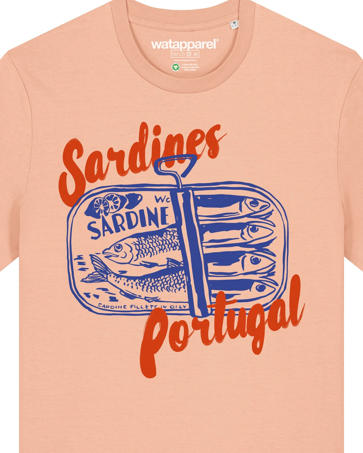 Watapparel T-Shirt Sardines Portugal – Ansicht 3