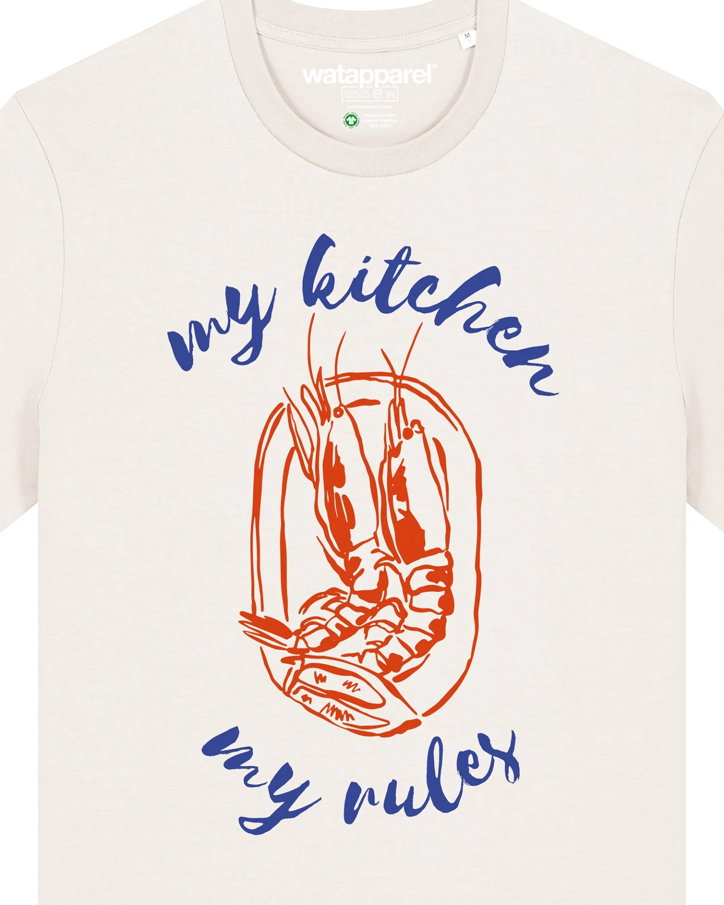 Watapparel T-Shirt My Kitchen My Rules – Ansicht 3