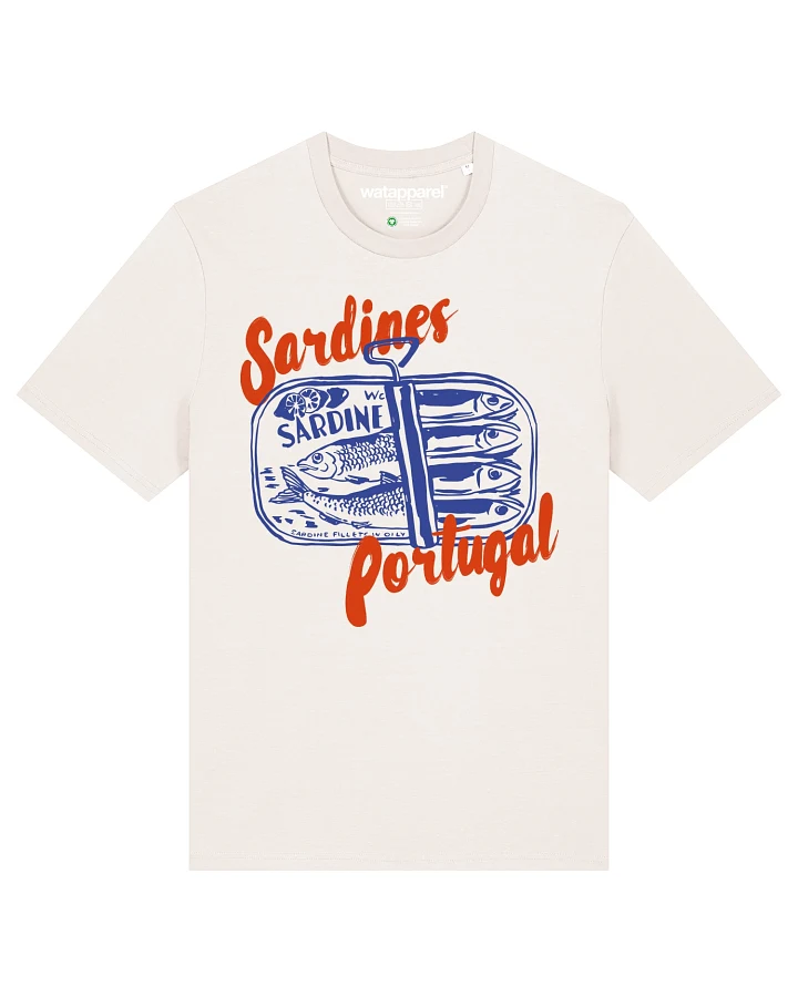 Produktseite: Watapparel T-Shirt Sardines Portugal