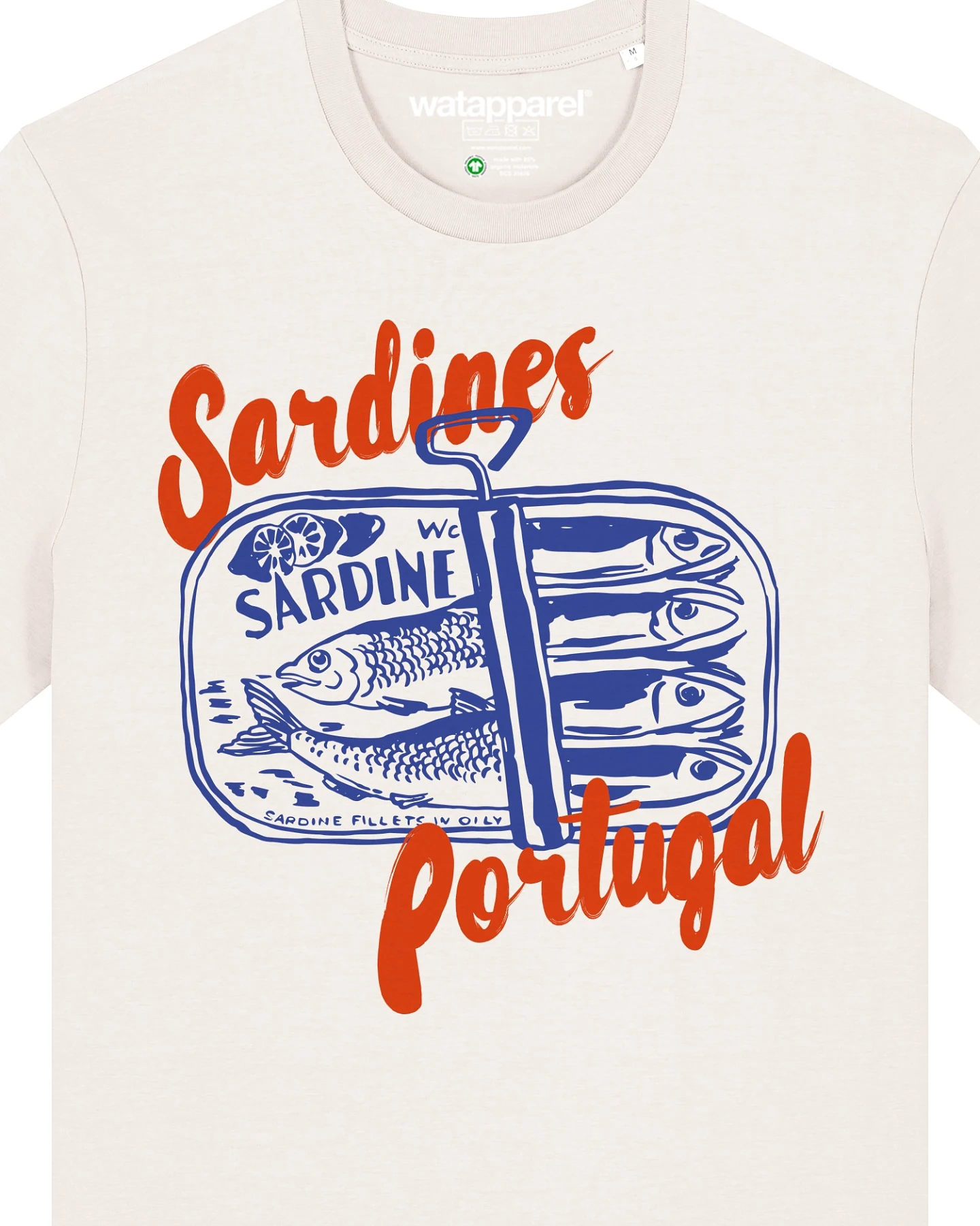 Watapparel T-Shirt Sardines Portugal – Ansicht 3