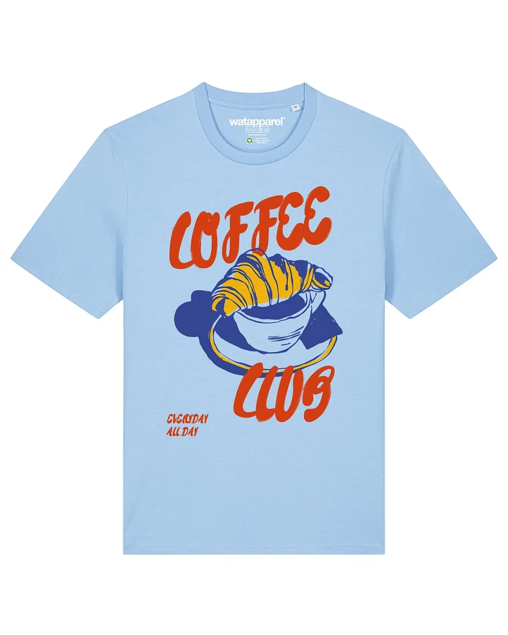 Produktseite: Watapparel T-Shirt Coffee Club