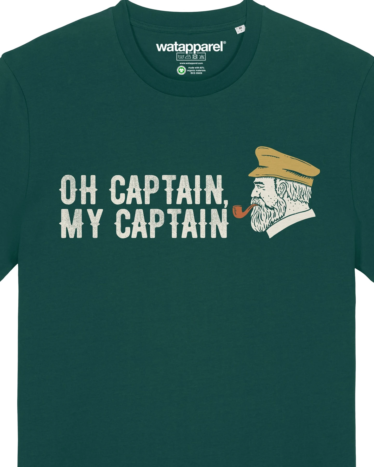 Watapparel T-Shirt Oh Captain My Captain – Ansicht 3