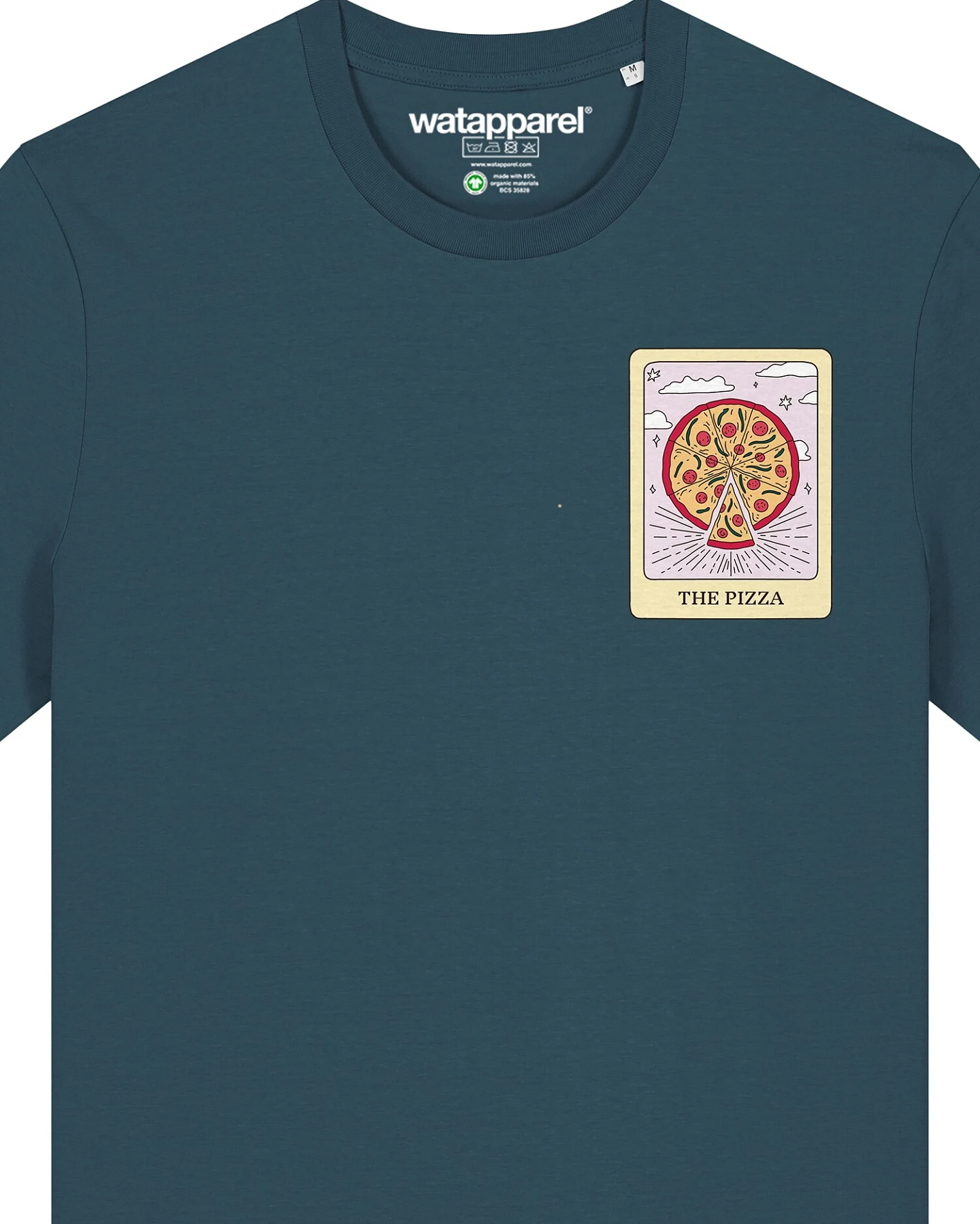 Watapparel Shirt Tarot The Pizza – Ansicht 2