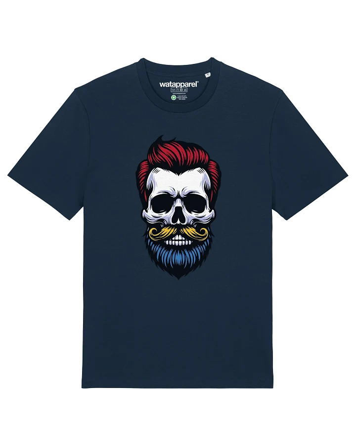 Watapparel T-Shirt Hipster Skull