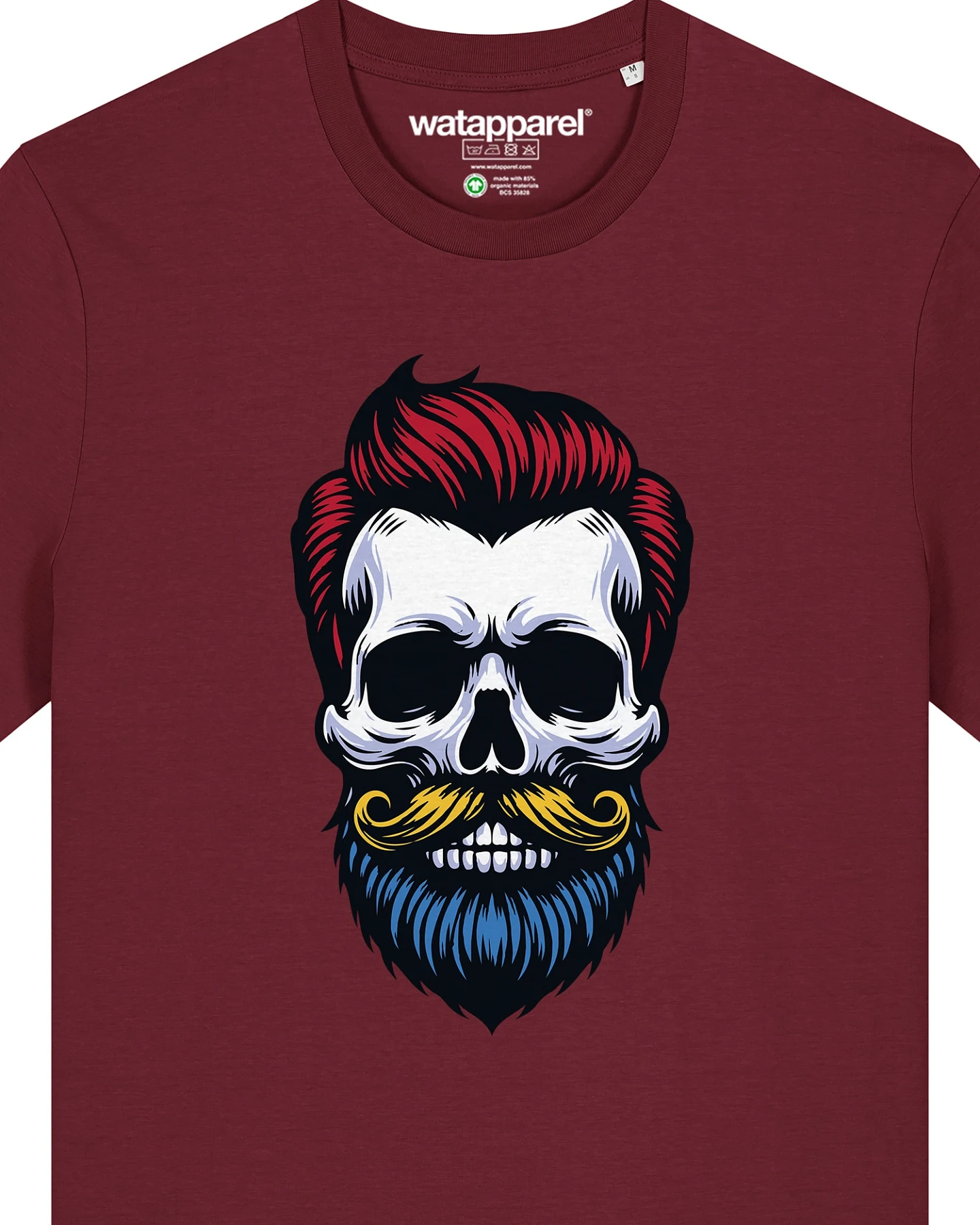 Watapparel Shirt Hipster Skull – Ansicht 2