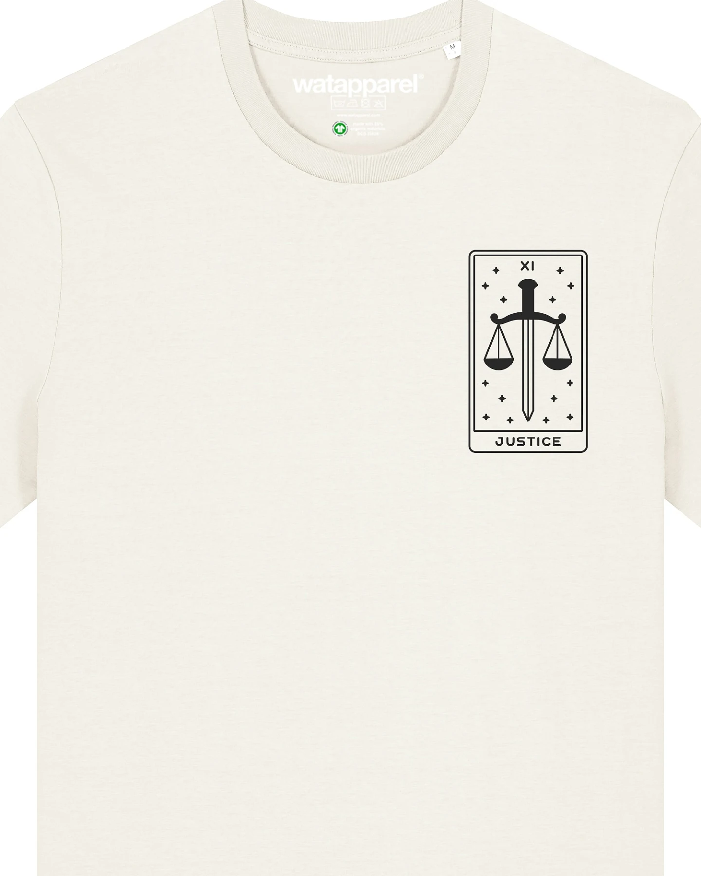 Watapparel Shirt Tarot Justice – Ansicht 2