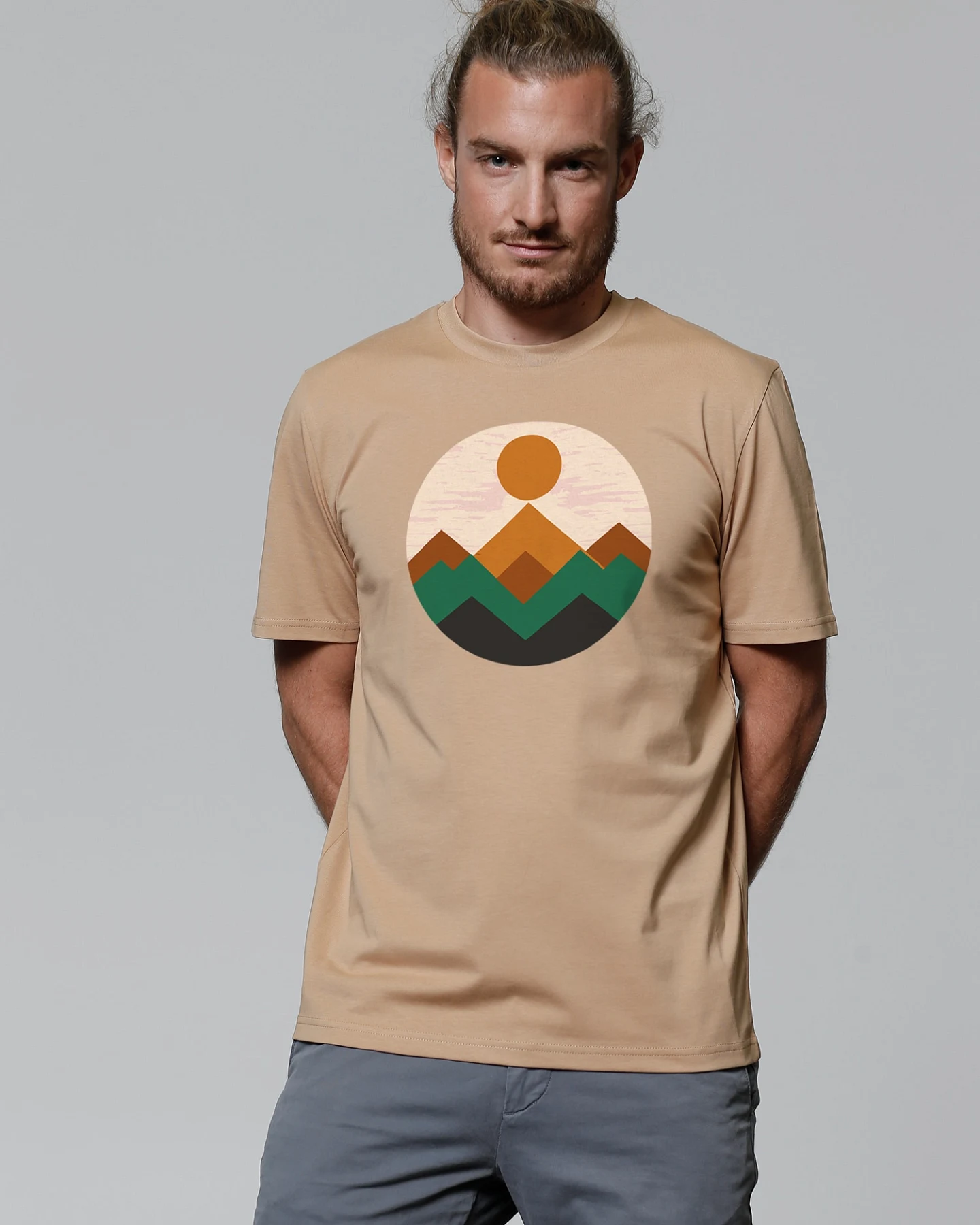 Watapparel Shirt Geometric Landscape 2 – Ansicht 3
