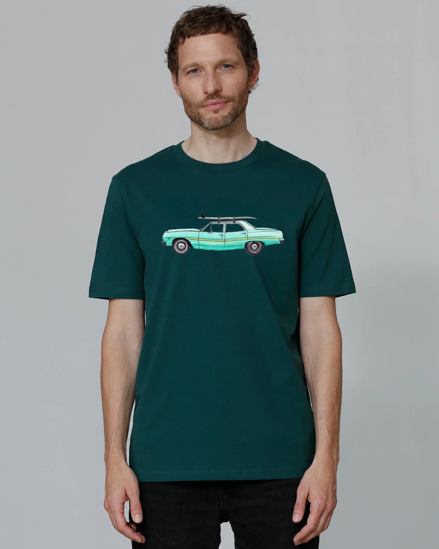 Watapparel T-Shirt Surf Car – Ansicht 2