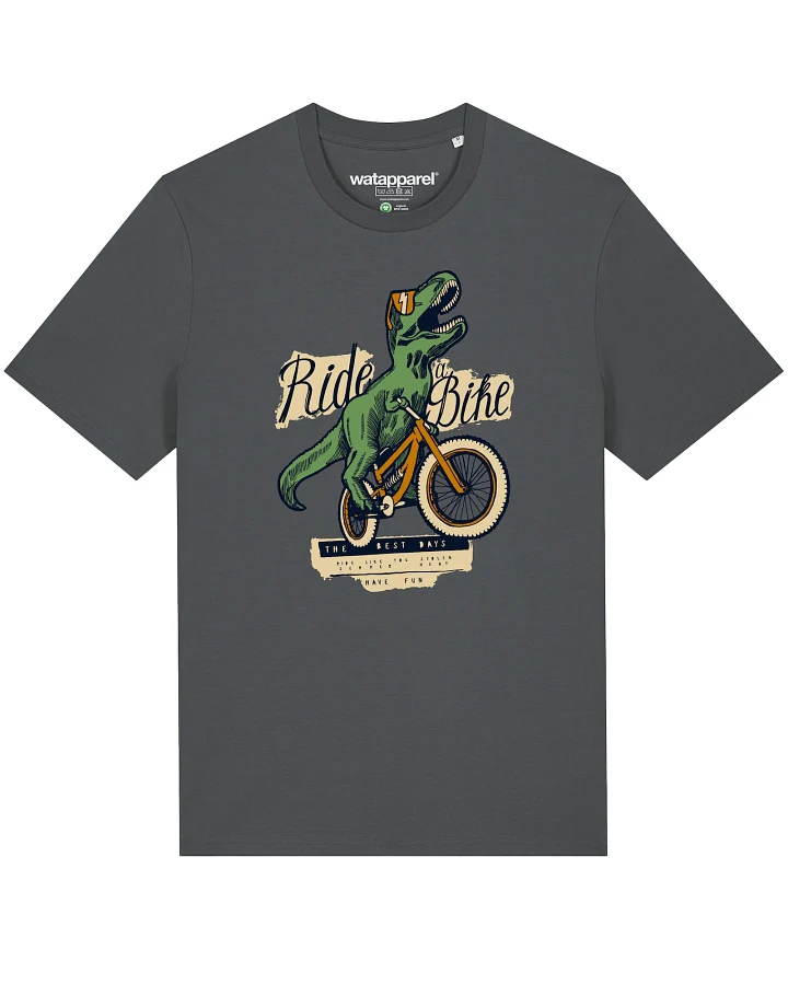 Watapparel Shirt T-Rex Fahrrad