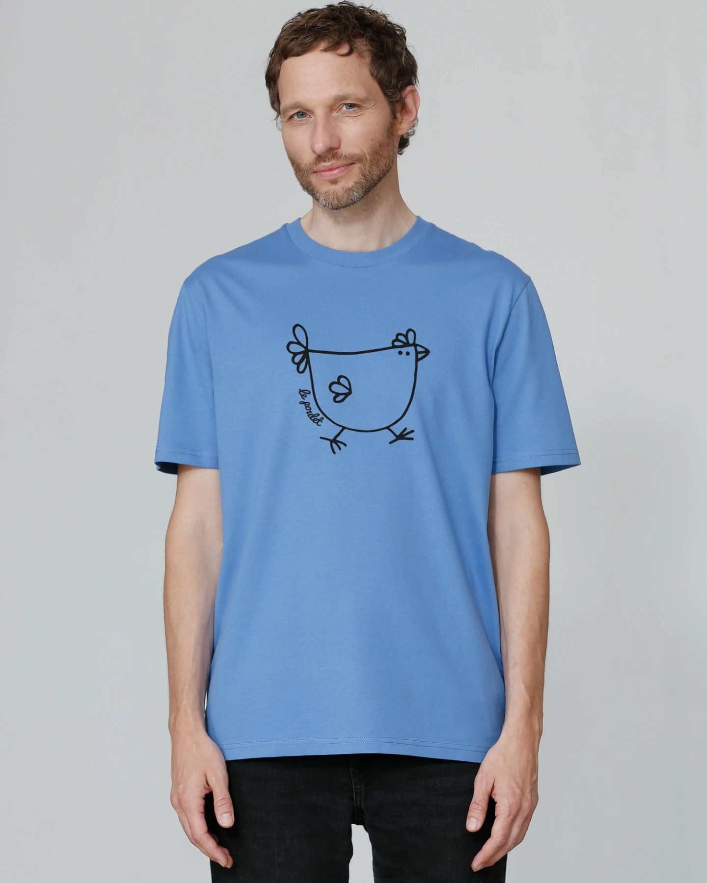 Watapparel T-Shirt Le poulet - das Huhn – Ansicht 2