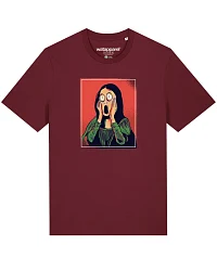 Produktseite: Watapparel T-Shirt Mona Lisa Scream