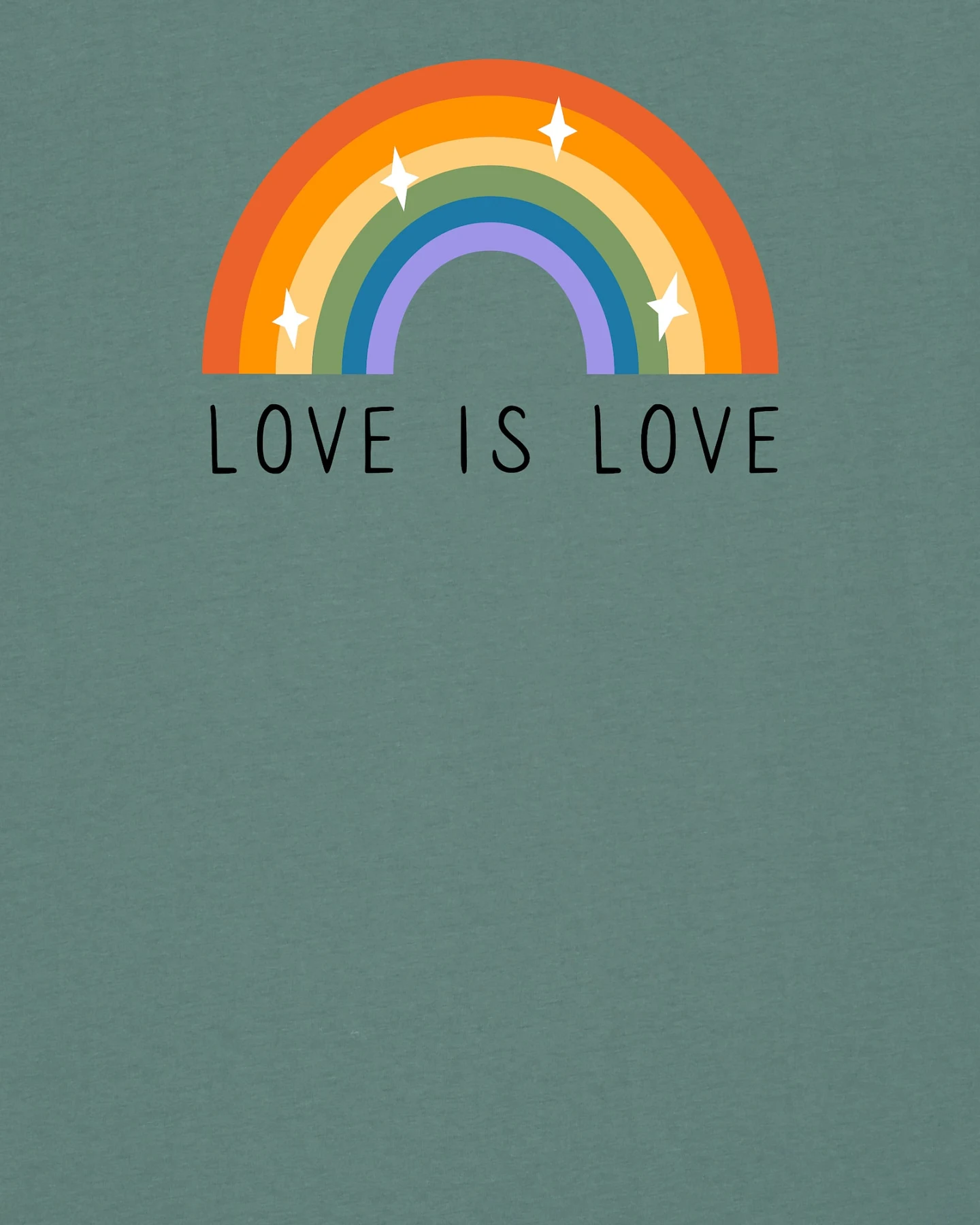 Watapparel Shirt Love is Love – Ansicht 3