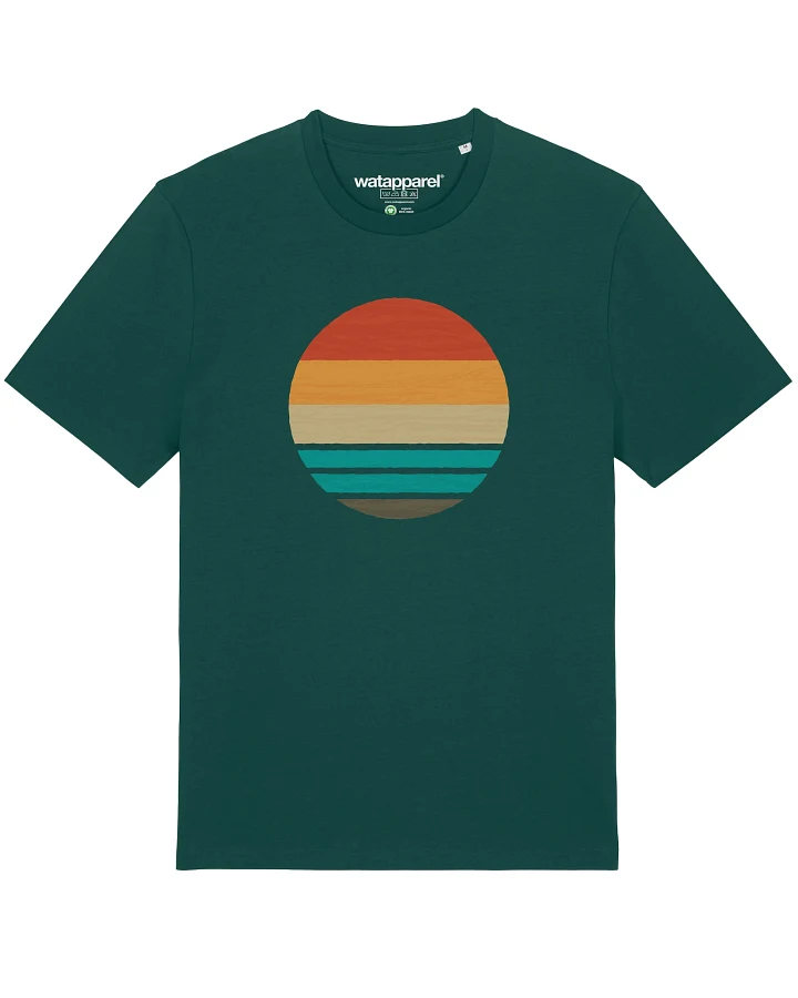 Watapparel T-Shirt Retro Sunset Ocean
