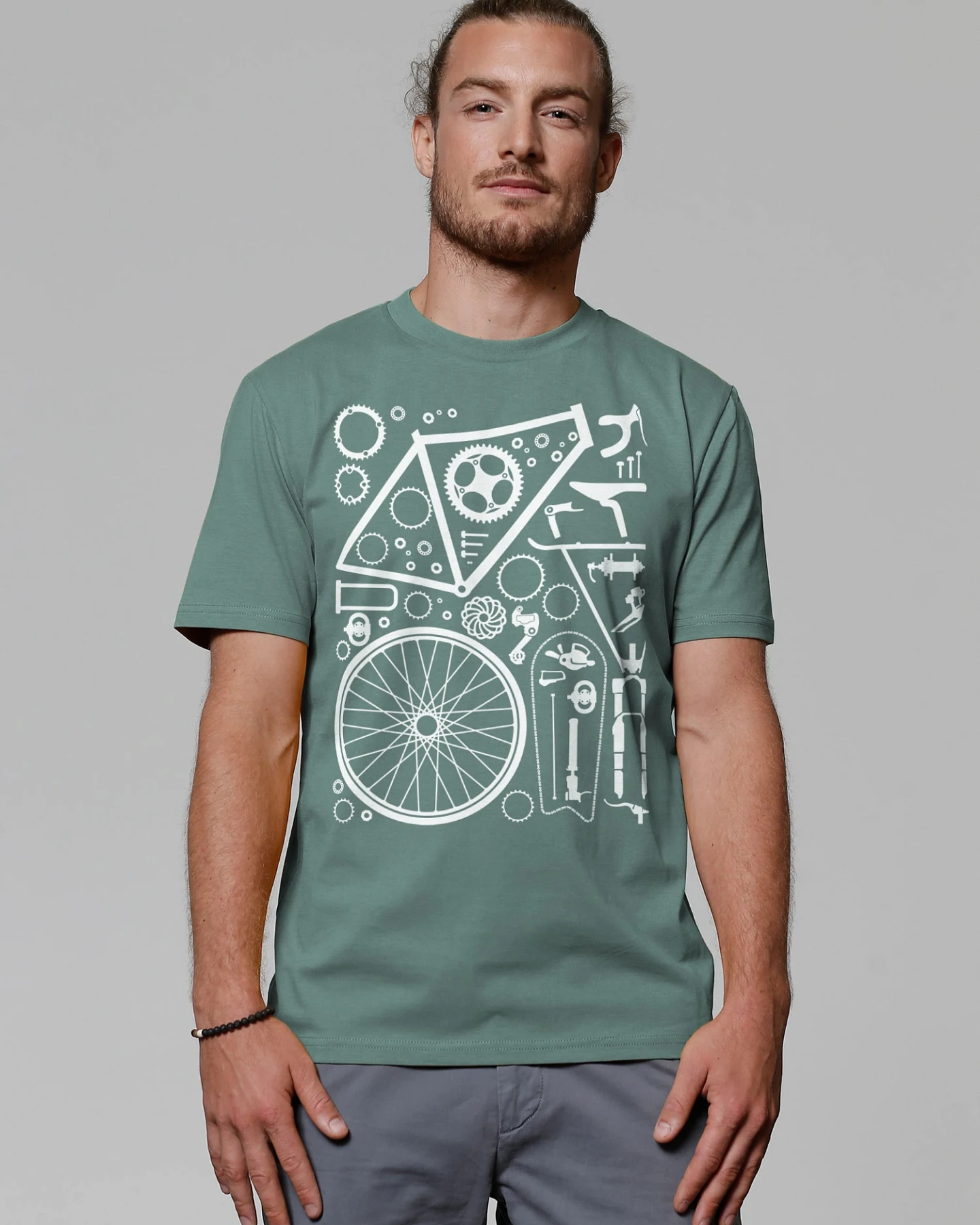 Watapparel Shirt Fahrradteile – Ansicht 2