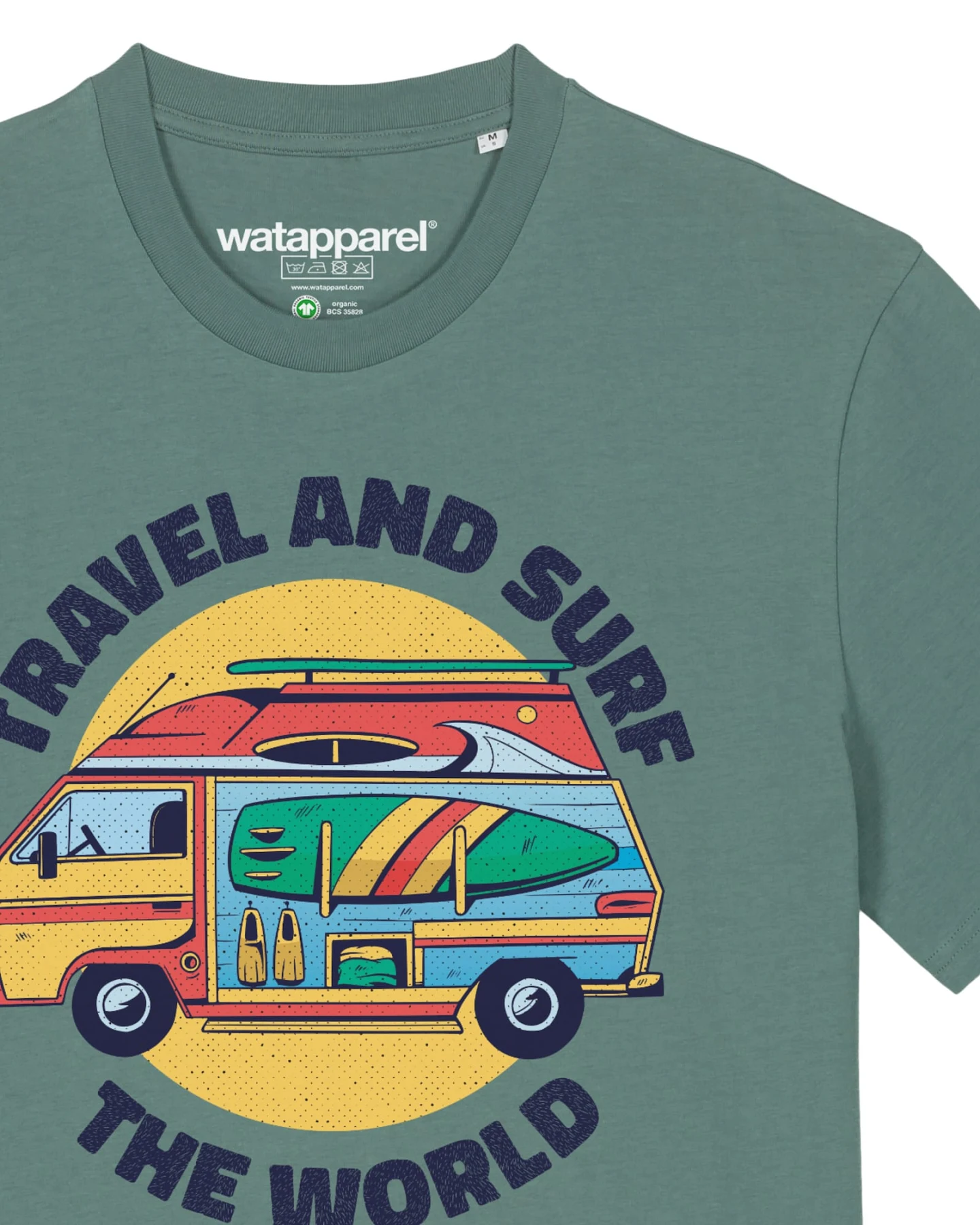 Watapparel Shirt Travel and surf – Ansicht 3