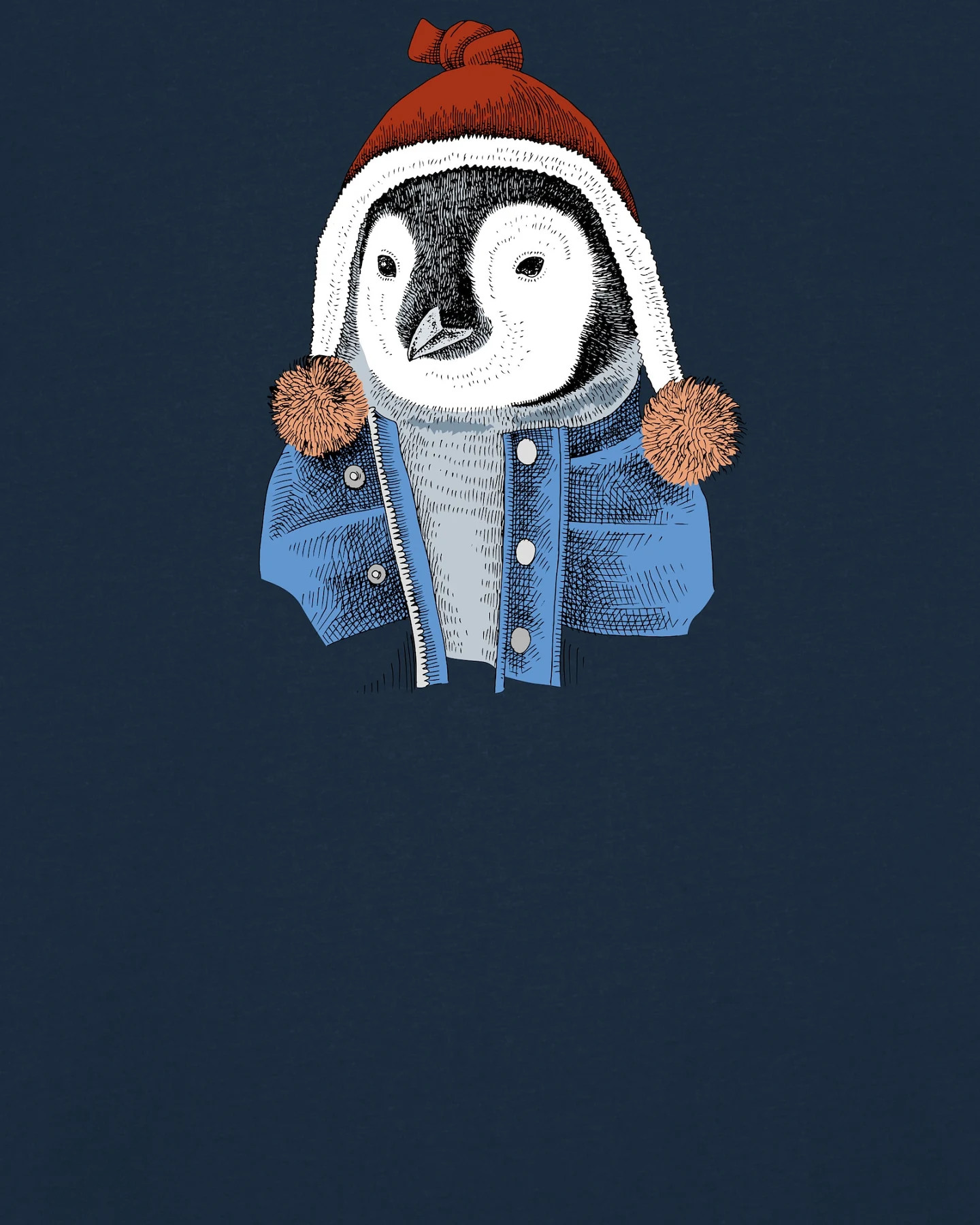 Watapparel T-Shirt Pinguin – Ansicht 3