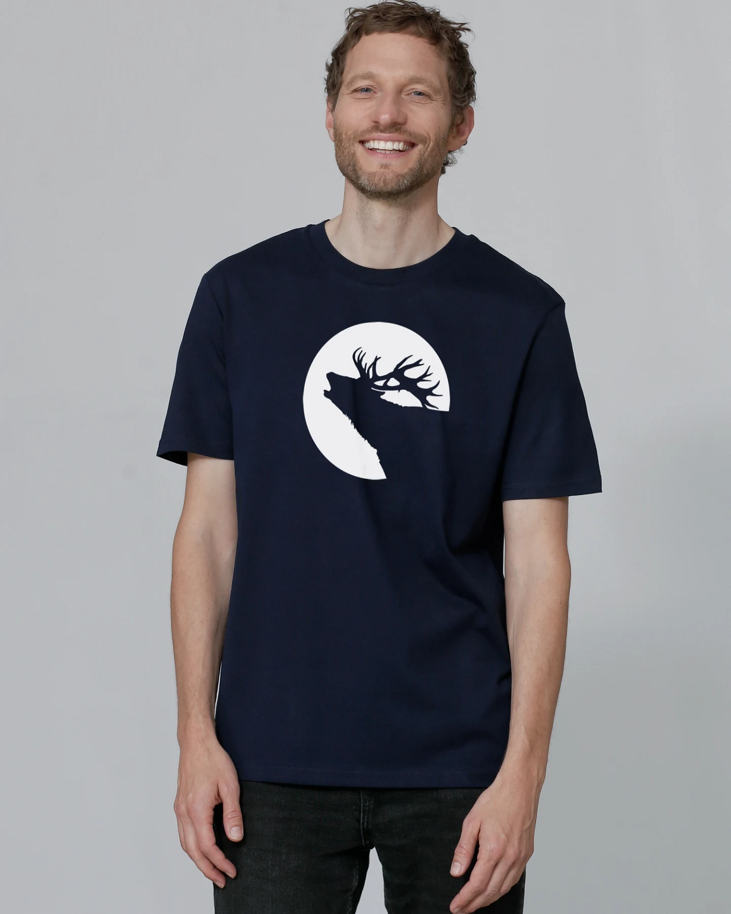Watapparel T-Shirt Röhrender Hirsch – Ansicht 2