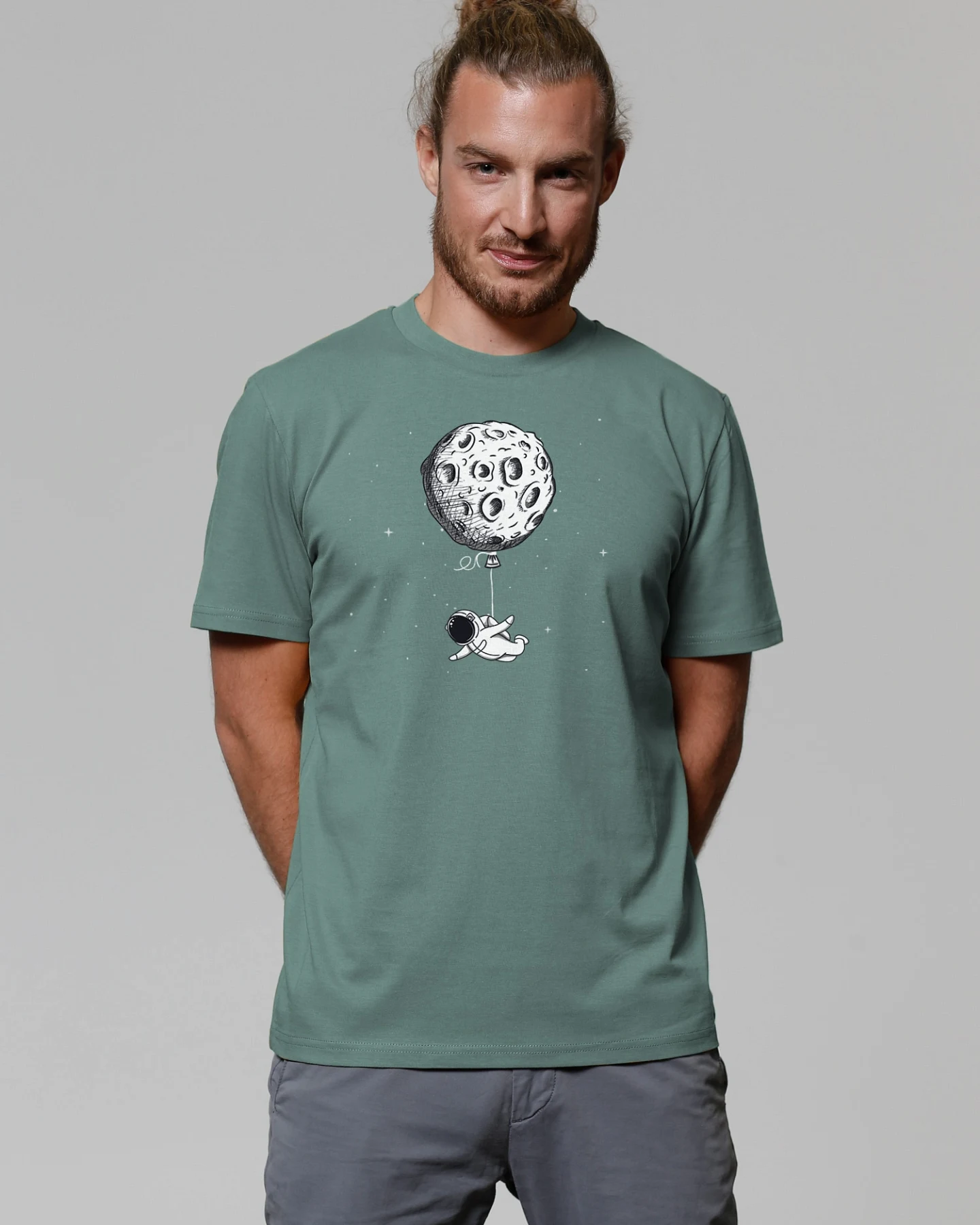 Watapparel T-Shirt Funny Spaceman – Ansicht 2