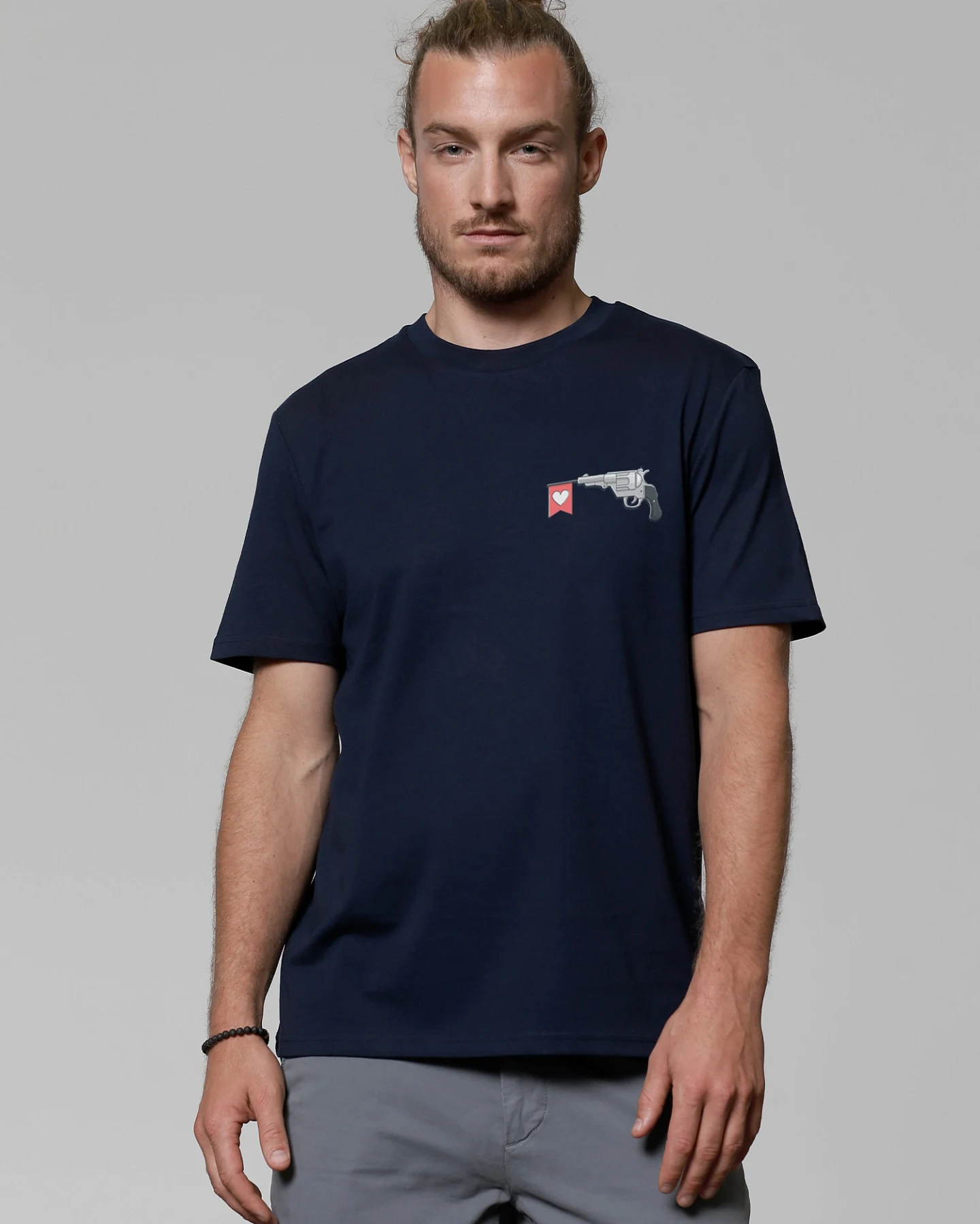 Watapparel T-Shirt Make love not war – Ansicht 2