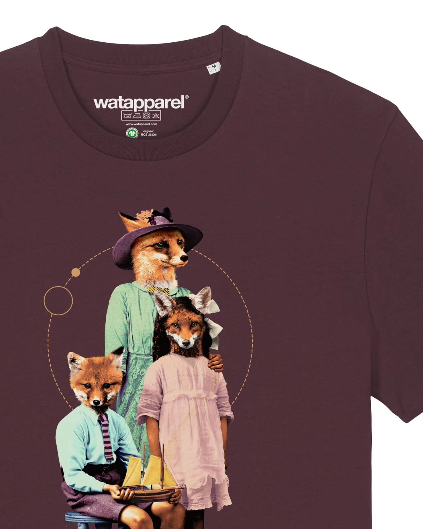 Watapparel T-Shirt Fancy Fox – Ansicht 3