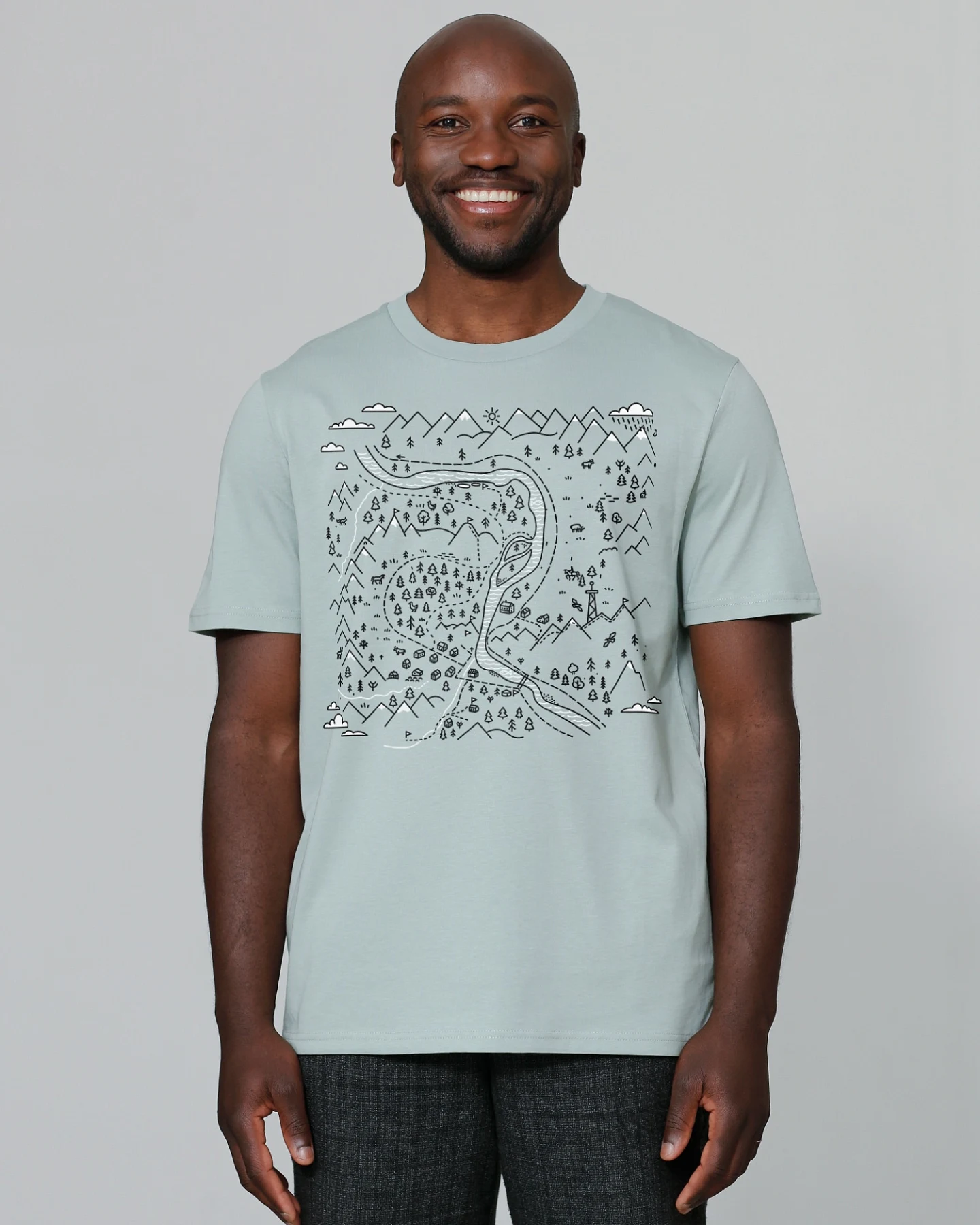 Watapparel Shirt Landschaft – Ansicht 2