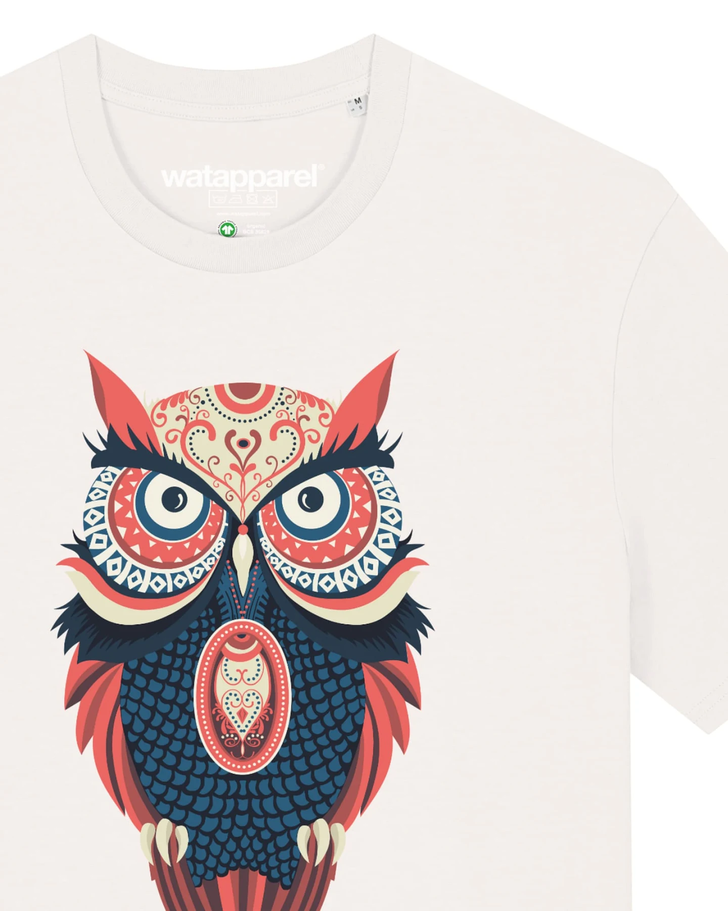 Watapparel T-Shirt Colorful Owl – Ansicht 3