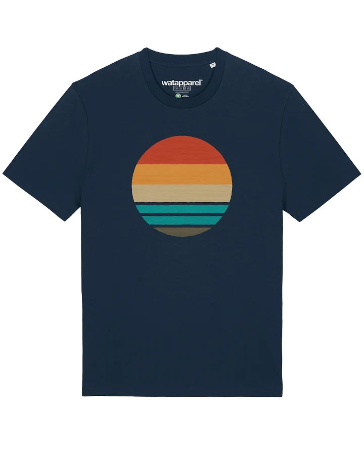 Produktseite: Watapparel T-Shirt Retro Sunset Ocean