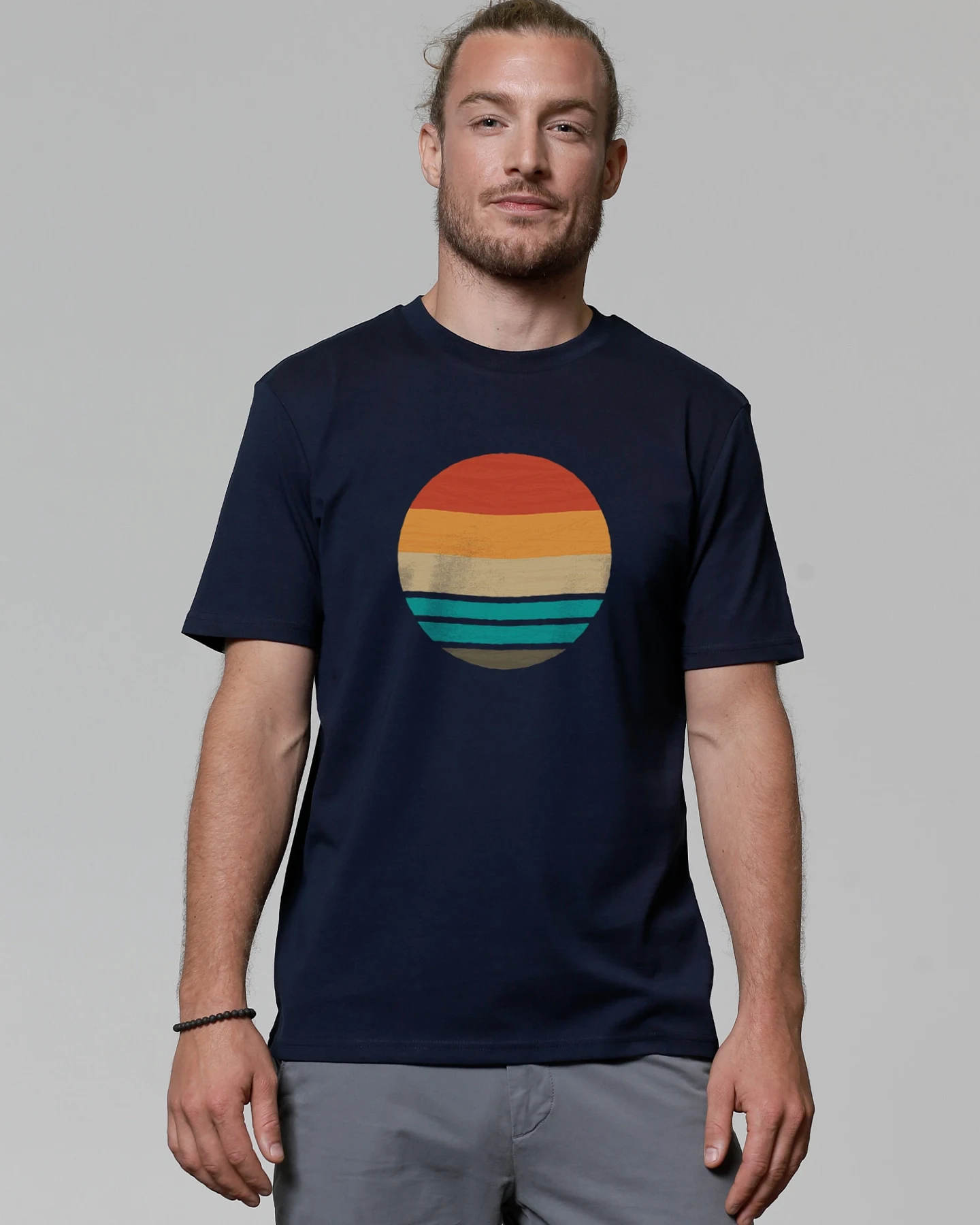 Watapparel T-Shirt Retro Sunset Ocean – Ansicht 2