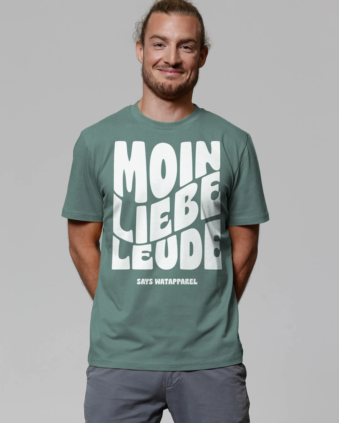Watapparel Shirt Moin liebe Leude – Ansicht 2