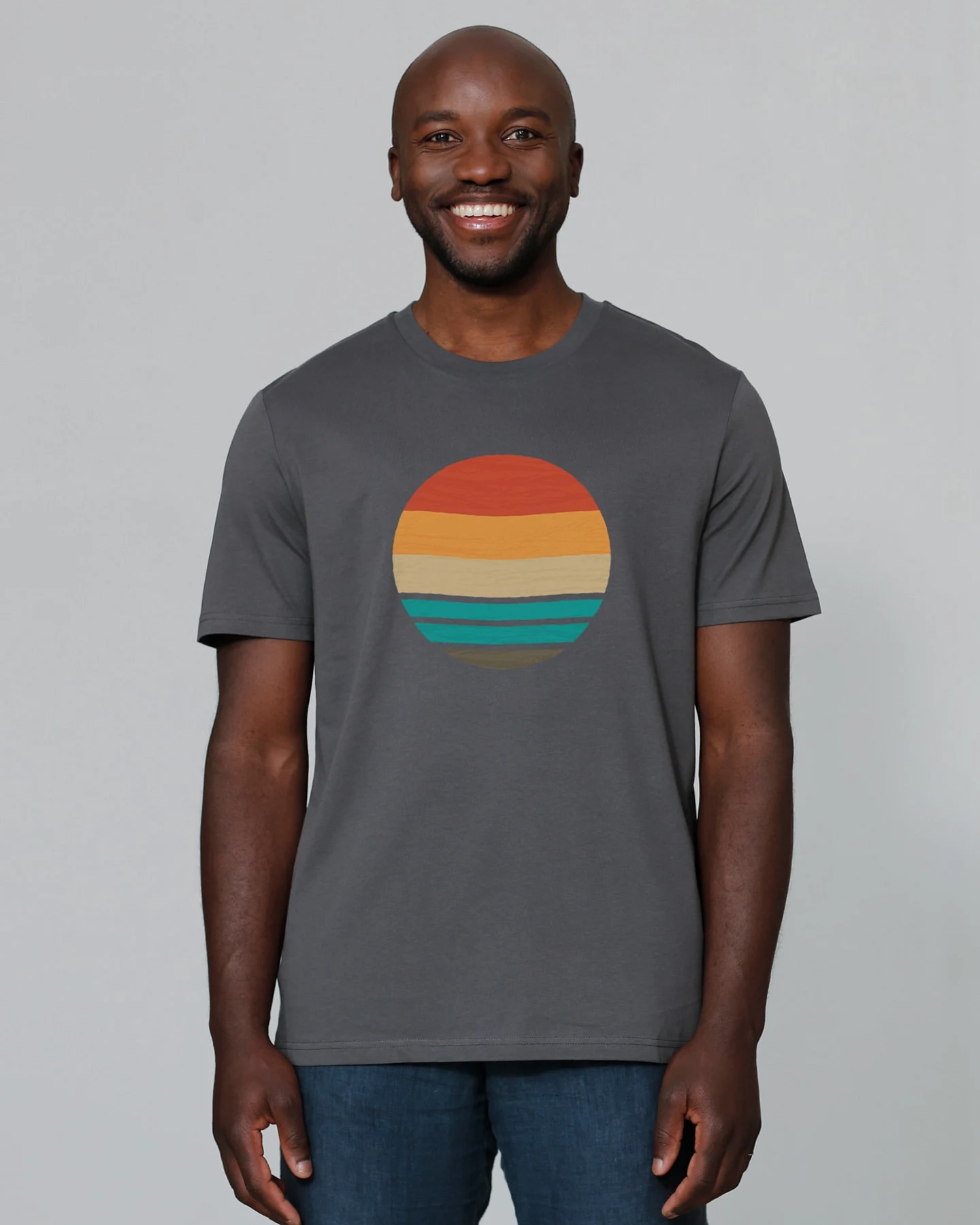 Watapparel Shirt Retro Sunset Ocean – Ansicht 2
