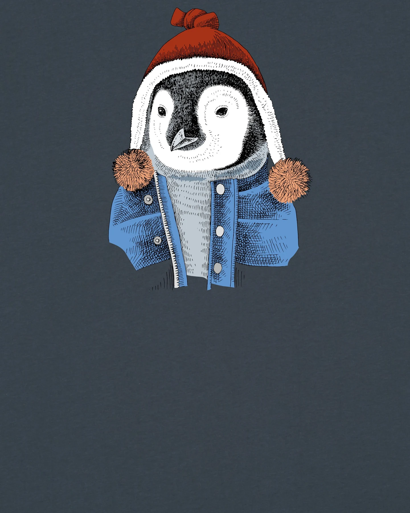 Watapparel Shirt Pinguin – Ansicht 3