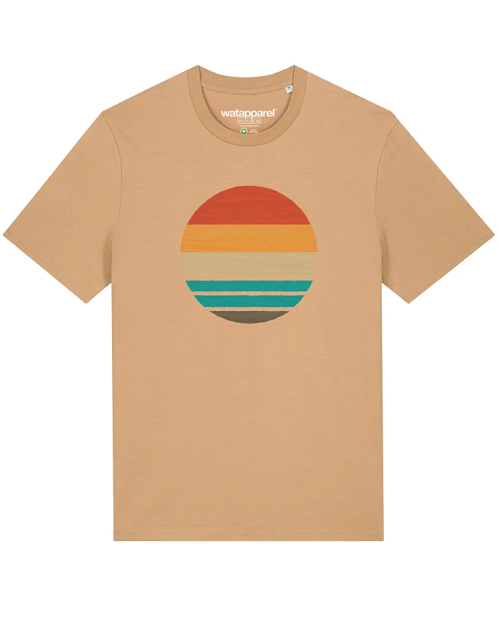 Produktseite: Watapparel T-Shirt Retro Sunset Ocean