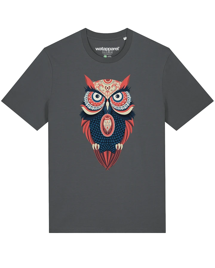 Produktseite: Watapparel T-Shirt Colorful Owl