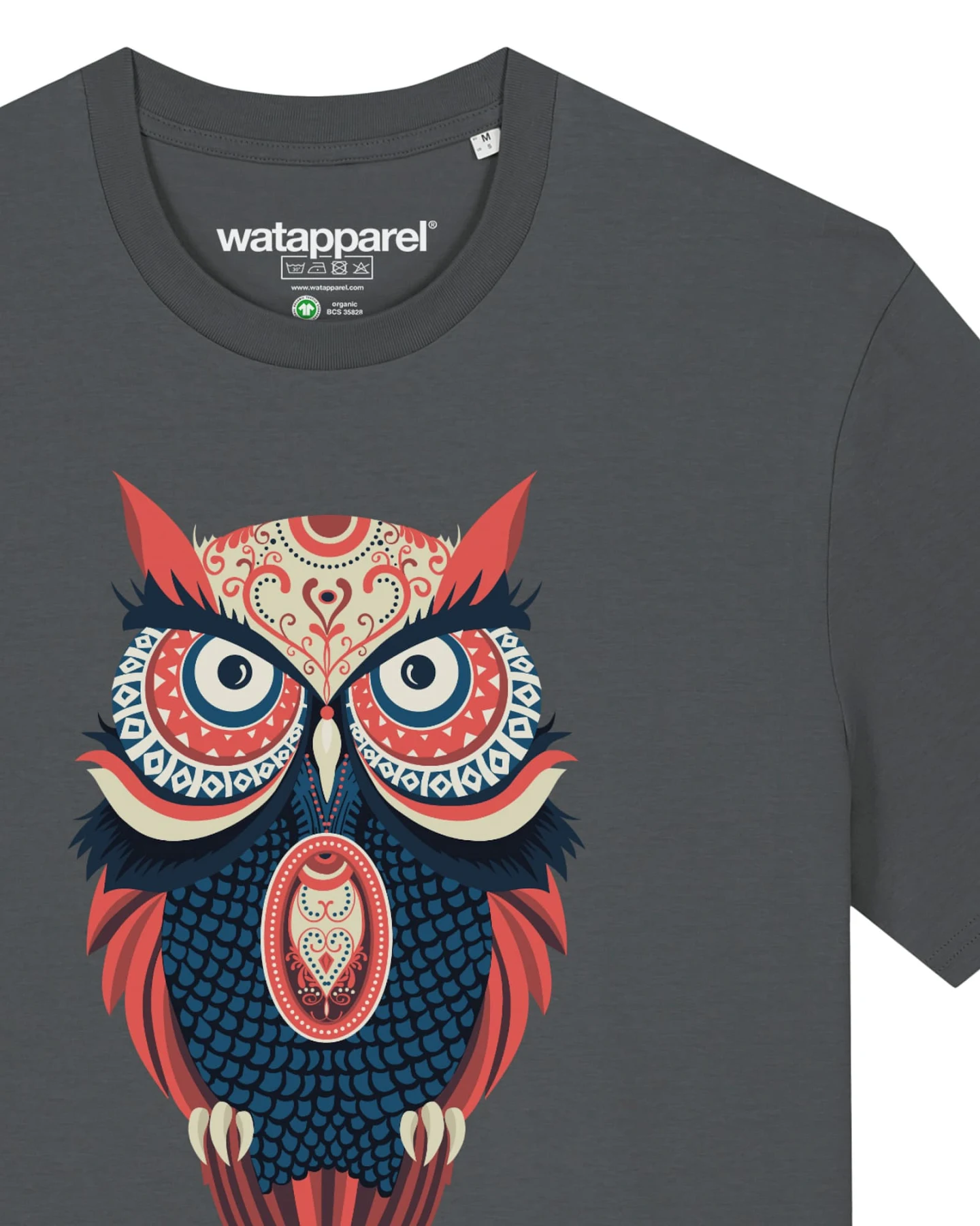 Watapparel T-Shirt Colorful Owl – Ansicht 3