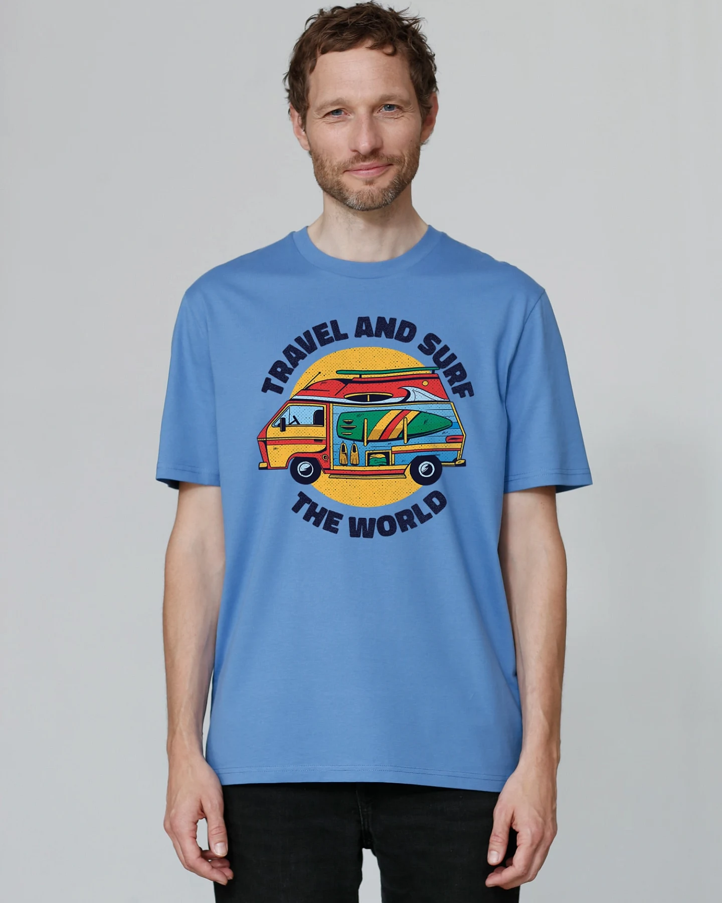 Watapparel T-Shirt Travel and surf – Ansicht 2