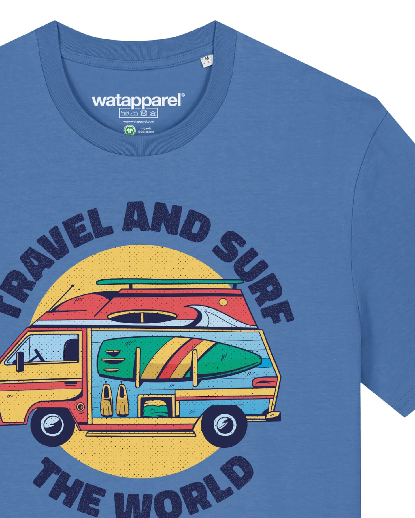 Watapparel T-Shirt Travel and surf – Ansicht 3