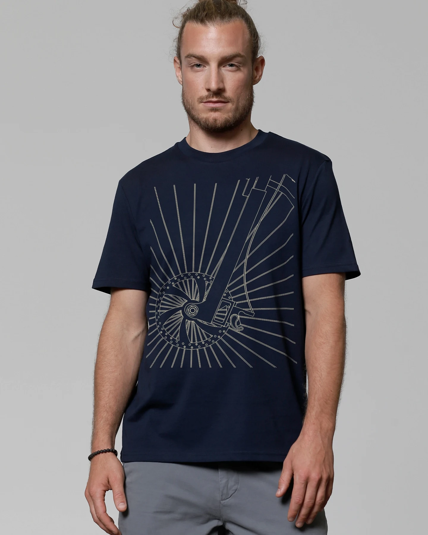 Watapparel T-Shirt Fahrradspeichen – Ansicht 2