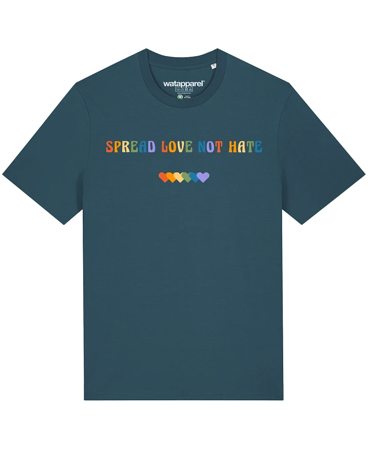 Produktseite: Watapparel T-Shirt Spread Love not Hate