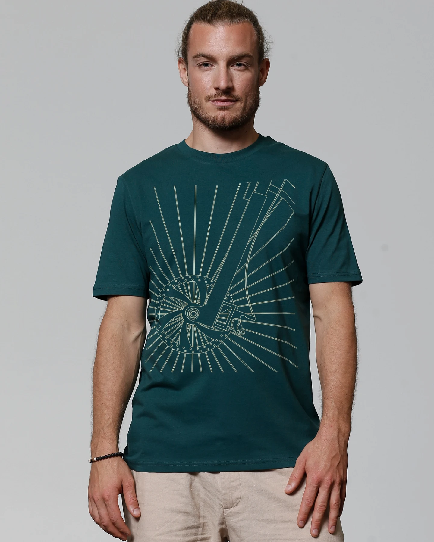 Watapparel T-Shirt Fahrradspeichen – Ansicht 2