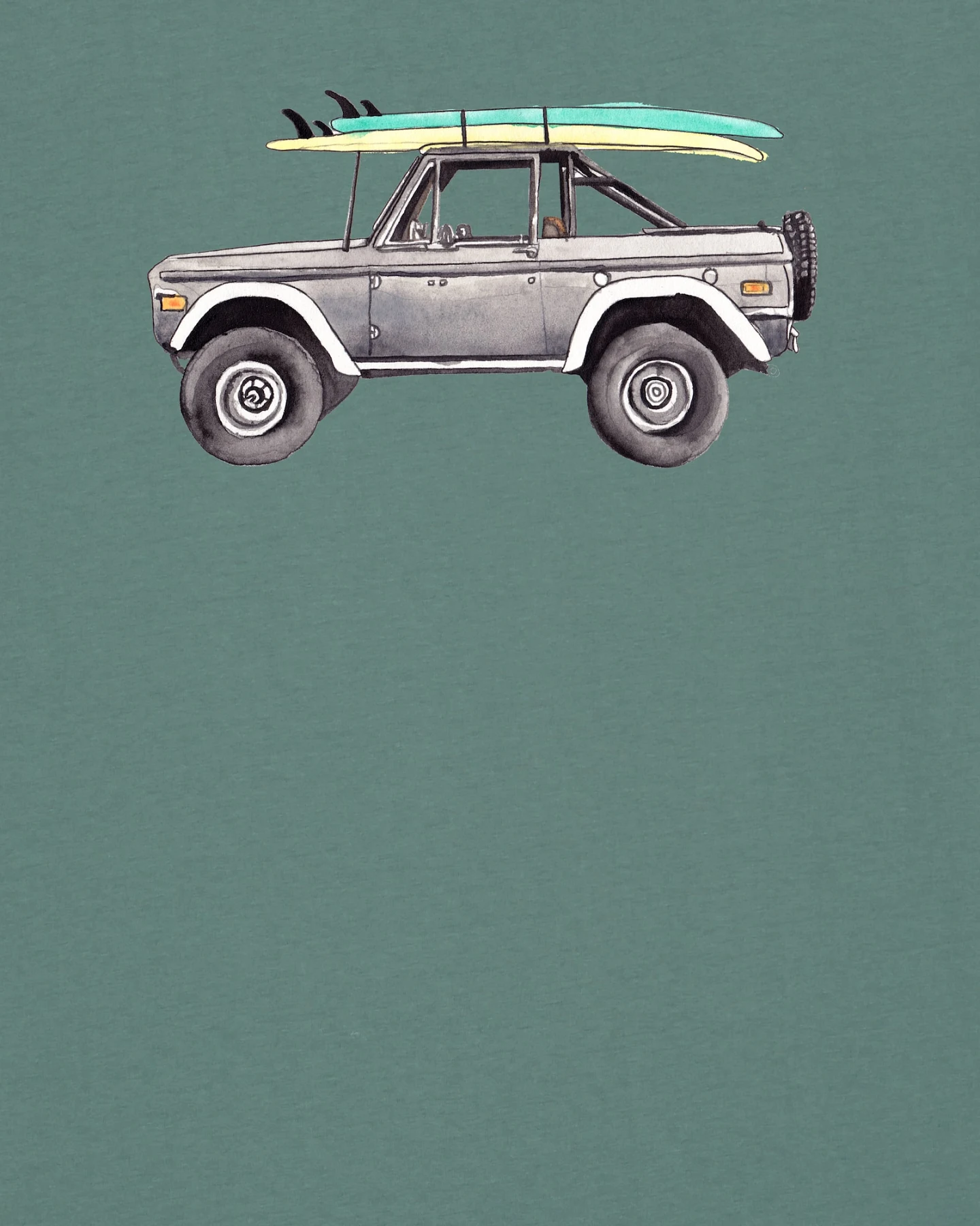 Watapparel T-Shirt Surf Pickup – Ansicht 3