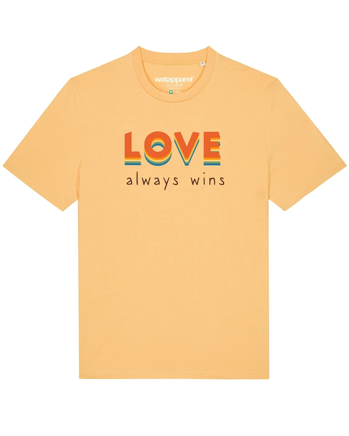 Watapparel T-Shirt Love always wins