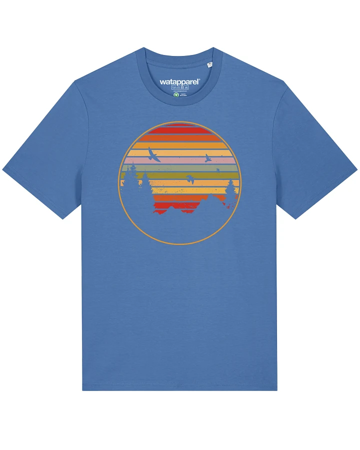 Produktseite: Watapparel Shirt Sunset Berge & Tannen