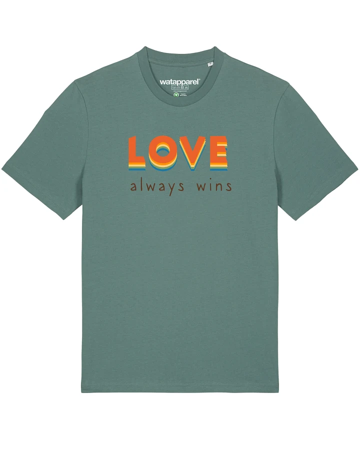Produktseite: Watapparel Shirt Love always wins